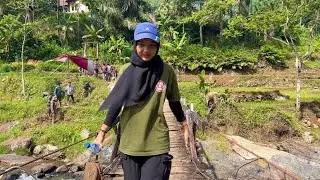 Satu Lagi Jembatan Terhubung Di Perkampungan Pelosok Jawa Barat, Garut Selatan