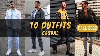 10 Latest Fall Casual Outfit Ideas For Men 2022 | Men's Fashion | Fall 2022