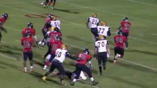 Rocky Mount High School Gryphons Football - Game Highlights vs. Southern Nash HS - 10/28/16