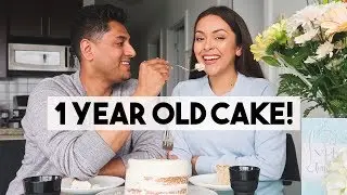 EATING OUR WEDDING CAKE ONE YEAR LATER - LifeWithTrina