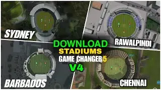 How To Download Stadiums In Game Changer 5 V4 | Technical Gaming Studios
