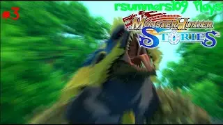 Monster Hunter Stories Ep.3 Fighting the glutton