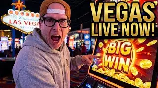 LIVE FROM VEGAS! Finally Your Cure For Boredom! The Slot Master Is Live! #shorts