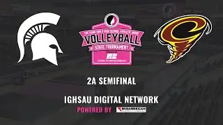 2025 IGHSAU Girls State Volleyball 2A Semifinal: Denver vs Grundy Center