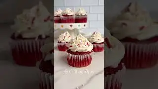 Dye-free, gluten free red velvet cupcakes! With a whipped cream cheese frosting
