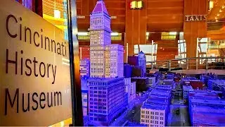 Trains & Scale Models at Former Union Terminal Train Station and Current Cincinnati History Museum!