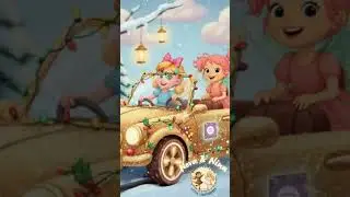 🎄✨ Twinkle Tree! Nova & Nina&rsquo;s Sparkly Christmas Car Ride 🚗💖 #littlelightkeepers   #fairychristmas