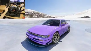 Nissan Silvia S13 Drift - Forza Horizon 5 | Logitech Driving Force GT Gameplay