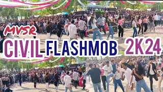 MVSR ENGINEERING COLLEGE||CIVIL  FLASHMOB 2k24# MVSR || CIVIL DEPARTMENT