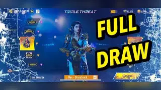 LEGENDARY NYX - Full Draw 🍀 Legendary shotgun HS0405 + Nyx Starstruck 🪩 Triple Threat