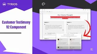 Customer TestimonyV2 Component - Showcase Customer Reviews with ratings