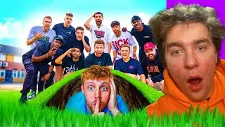 Lightningcubed Reacts to Sidemen HIDE AND SEEK in a SCHOOL!