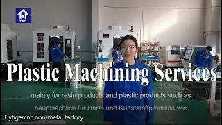CNC machining plastic part professional chinese factory FlytigerCNC