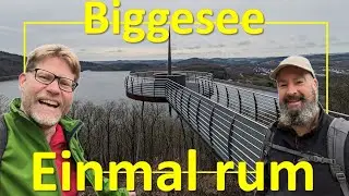 Mit Spaß und Hunger rund um den Biggesee - Weite Blicke von Staumauern und Skywalk