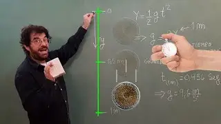 EXPERIMENTO: cómo calcular la GRAVEDAD en La Tierra | Aníbal Explica