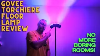Govee Torchiere Floor Lamp Review (2025): Painting walls with customized AI lighting