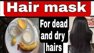 DIY fruit mask for damage hairs |by| unique Talent with Ayeshajutt