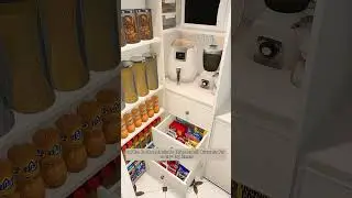 Дубовые угловые шкафы, которые мгновенно преобразят маленькую кухню #kitchendesign #cornercabinet