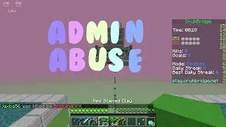 Admin abuse on Cruhbridge ( ͡&deg; ͜ʖ ͡&deg;)