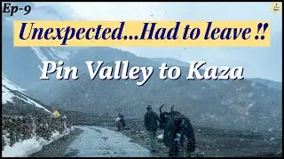 This was unexpected !! Pin valley to Kaza | Spiti Valley Road trip | offbeat travel