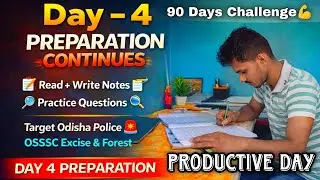 Day - 4 🎯 Target Odisha police 🚨#osssc #odishapolice #odisha 