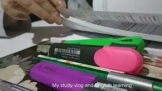 Mini study vlog / English learning / учу английский #study #studyvlog #vlog #english #minivlog