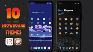 TOP 10 iOS Cydia Snowboard Themes checkra1n unc0ver