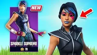 New Sparkle Supreme Skin Gameplay - Fortnite Fever Set! (Fortnite Battle Royale)