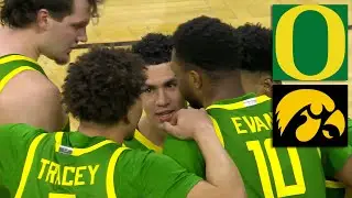 Oregon vs Iowa Men's College Basketball Highlights Full Game, Feb 19 2025