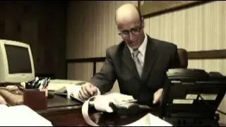 Michael Wexler and Rick M. Dethlefsen in FEAR THE CROOKED CORPSE