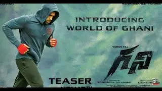 ghani teaser || sai tharun tej