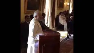 PM Modi Speech on The President  Pranab Mukherjee releasing the book 'Citizen and Society'