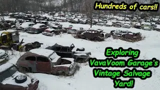 Экскурсия по старинной свалке Vavavoom Garage, потрясающая прогулка по свалке.