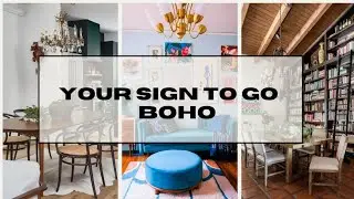 This Is YOUR Sign To Go BOHO | Home Decor 101