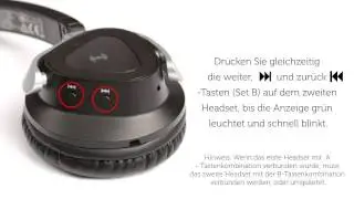 Creative Hitz WP380 - Wireless Headset mit ShareMe &trade;-Technologie - DE