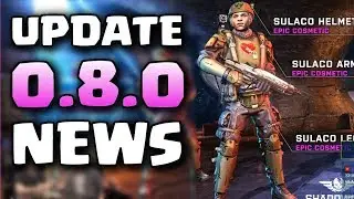 *NEWS* UPDATE 0.8.0 Emotes, Release date and more - Shadowgun Legends