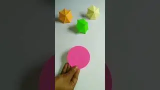 How to make a paper umrela design? #shorts #diy #papercraft
