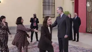 S.M. el Rey recibe en audiencia a la XLV promoción de Letrados de la Administración de Justicia