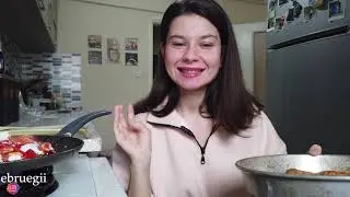 1 GÜN NELER YEDİM I mükellef kahvaltı & fit sufle I akşam yemeği hazırlığı