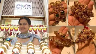 CMR Jewellers Exclusive kada bangles, nakshi bangles designs with price 😍