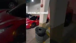 Got uncomfortable and asked Ferrari owner about his car.