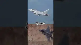 Eurofighter Vs F-35 #shorts