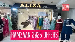 Hyderabad famous Aliza designer rare collection RAMZAAN special bumper offers DHAMAKA#viralvideo 🔥🔥😱