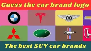 Guess the best SUV car brand logos in 3 seconds || Car brand logo Quiz