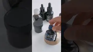 modern tilted inkwell asmr #shorts #moderncalligraphy #smallbusiness #asmr #asmrsounds