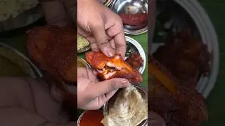 Unlimited fish and tandoori meals  #streetfood #karnataka