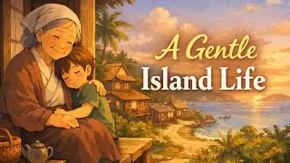 The gentle pace of life in a small island village | Calm and ASMR inspired by Studio Ghibli