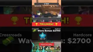 TDS SOLO HARDCORE TRIUMPH 🔥💀 #trending #viral #roblox #tds