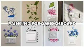 Switch bord paint ideas / Painting for switch board 