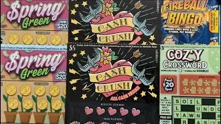 Spring Green!! Cash Crush!! Fireball Bingo!! Cozy Crossword!! 